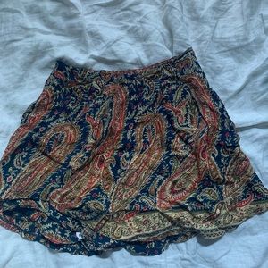 Reformation mini skirt